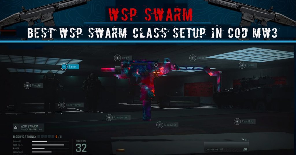 Best WSP SWARM Class Setup in COD MW3